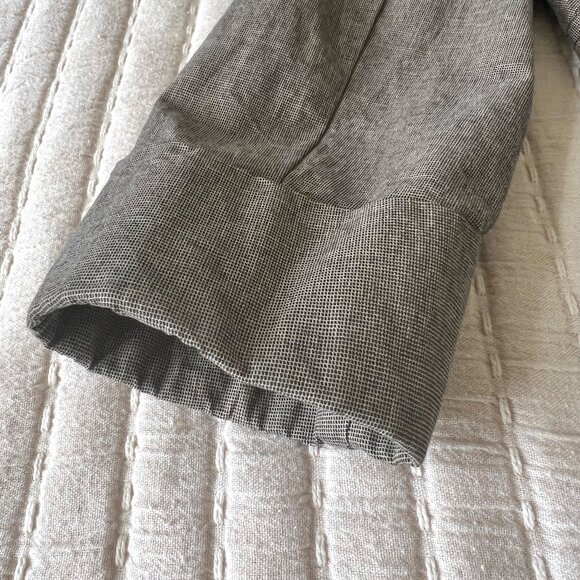 Sportmax Code (Max Mara) Lightweight Short Jacket, Pleated Black - Picture 6 of 8